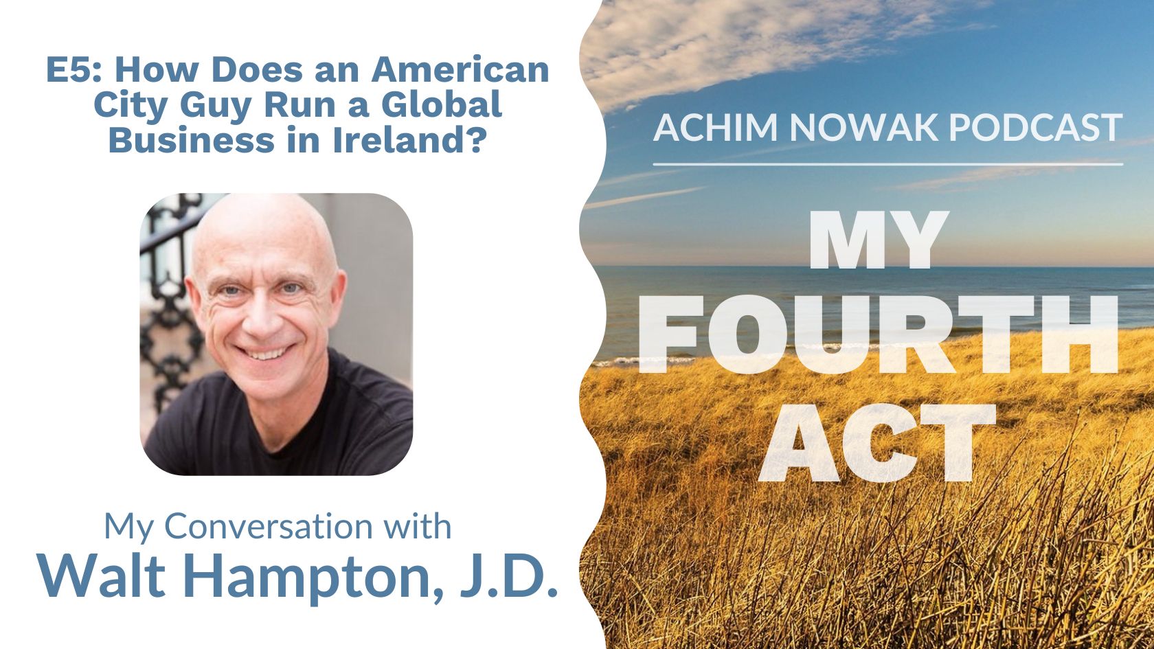 E5 | Walt Hampton |  How Does an American City Guy Run a Global Business in Ireland?