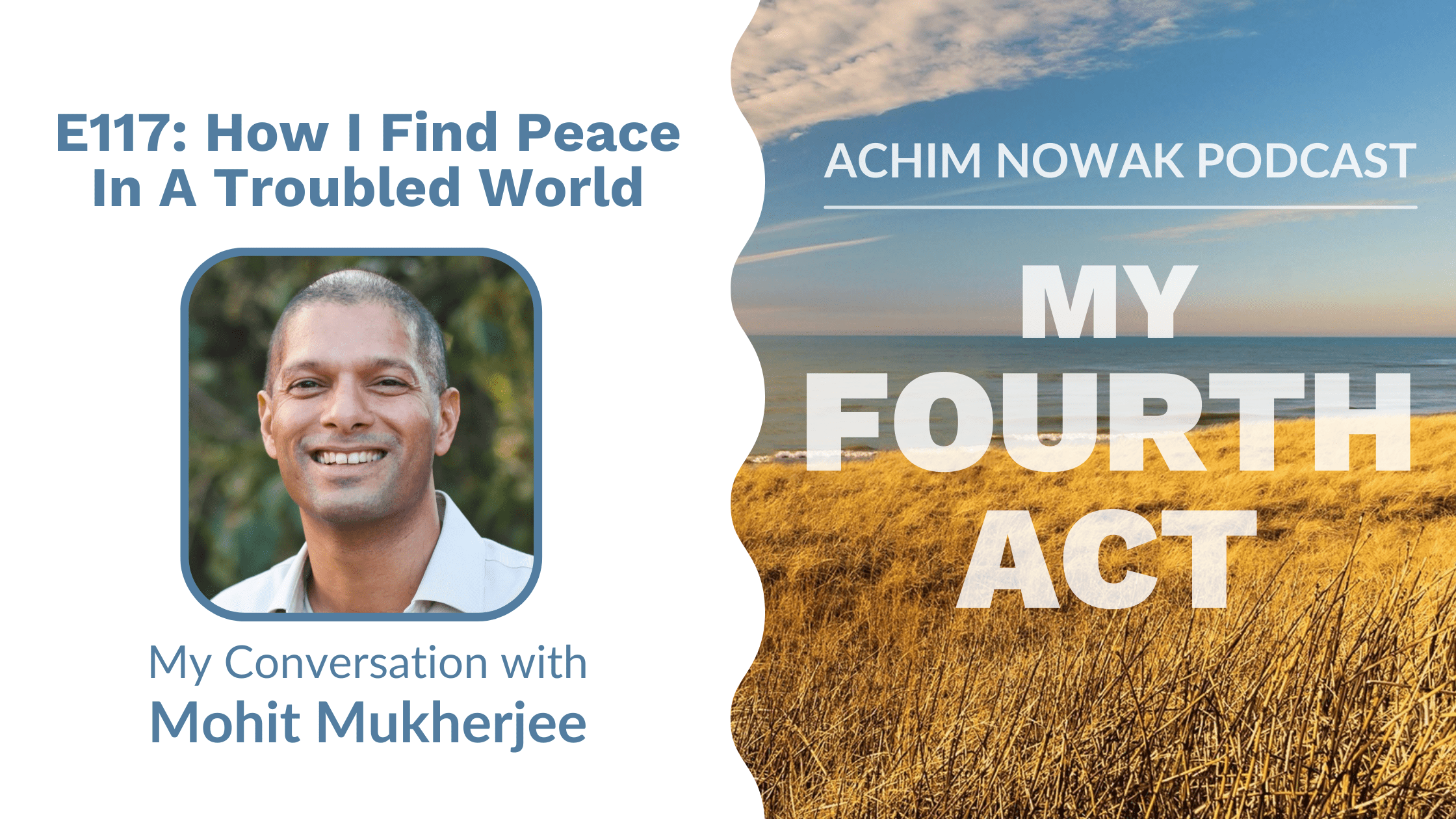 E117 | Mohit Mukherjee | How I Find Peace In A Troubled World